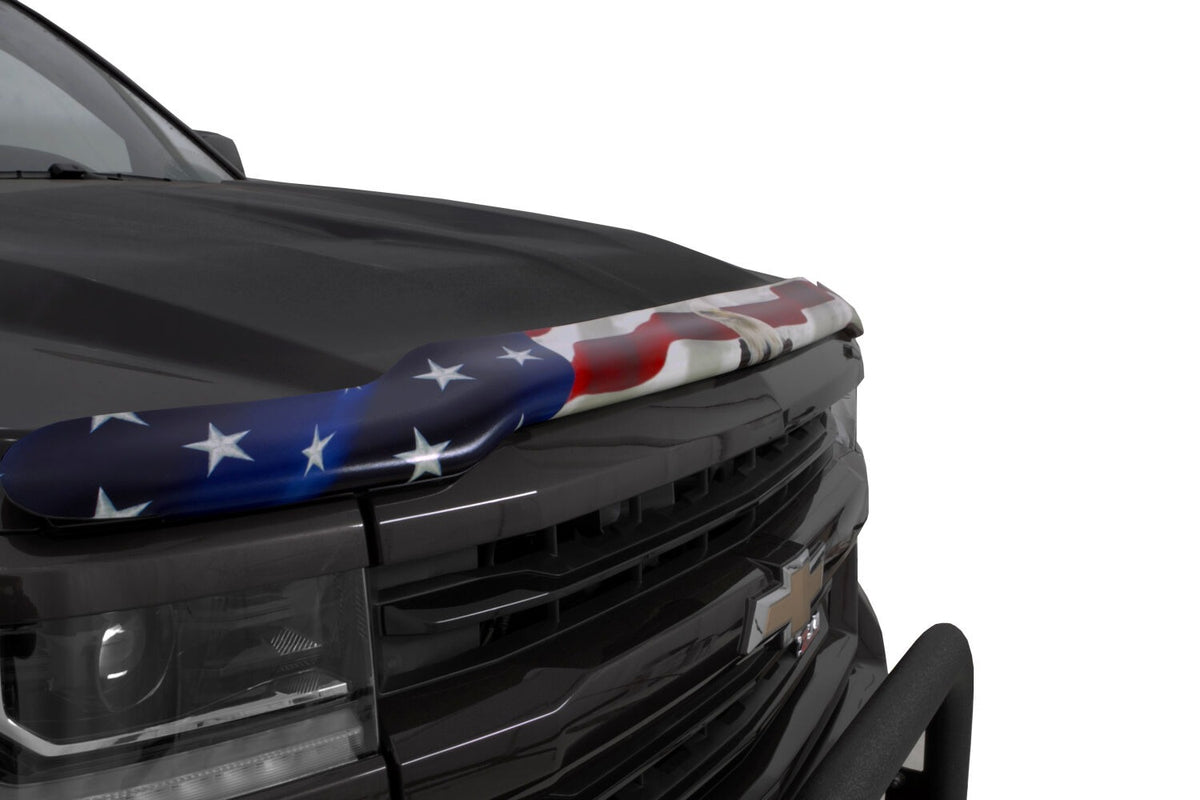 Husky Liners Eagle American Flag Bug Shield Hood Protector