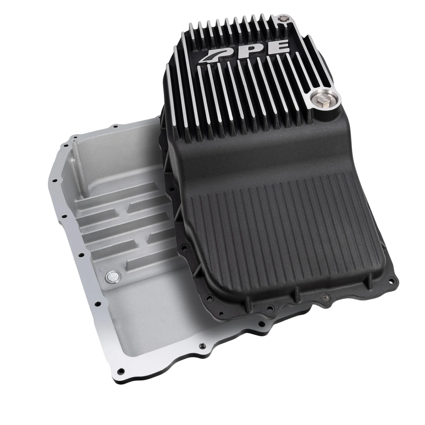 PPE Aluminum Deep Transmission Pan - GM / Duramax (2015-2022) - view 2