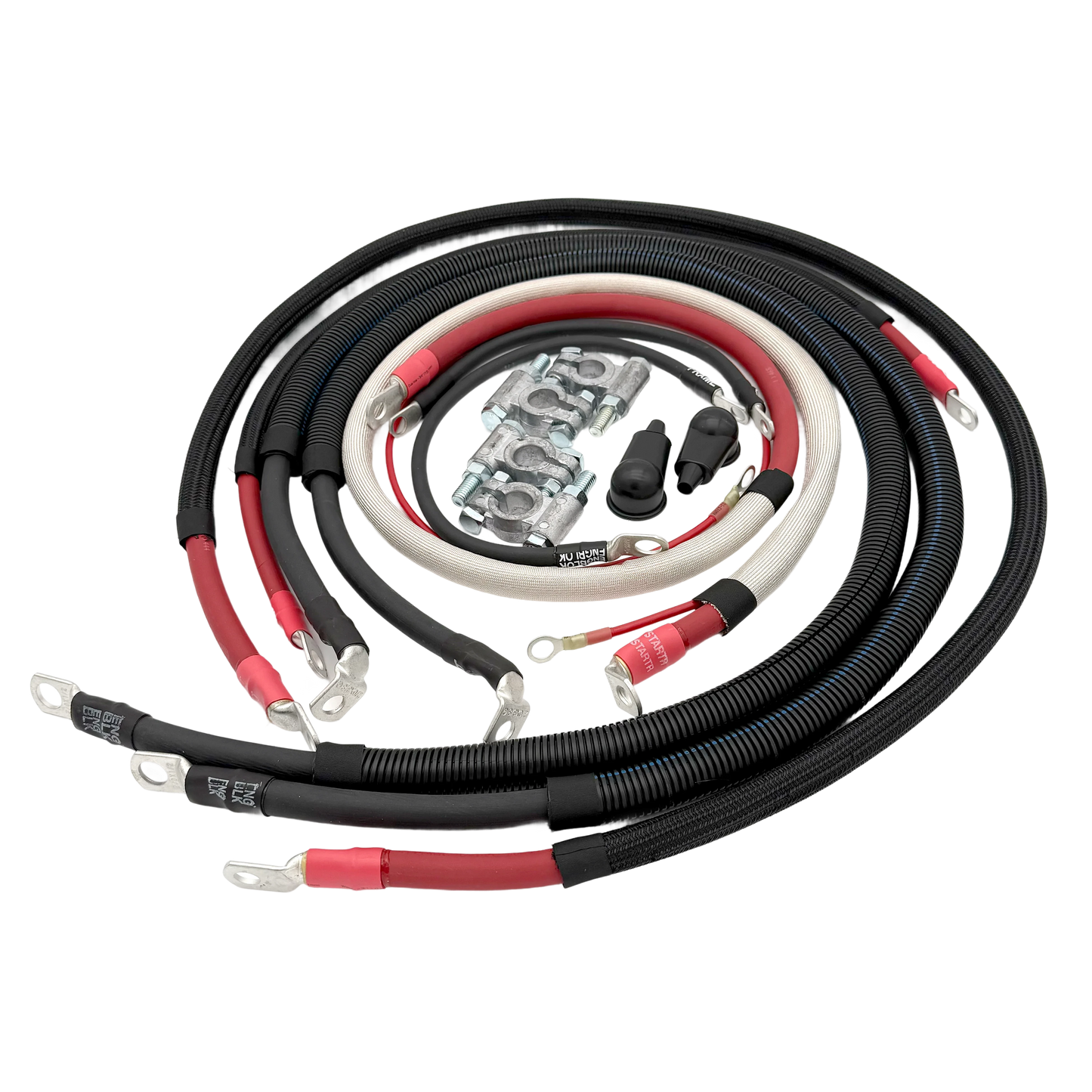 Big7Kits Battery Cable Kit - 7.3 Powerstroke (1990-1997)