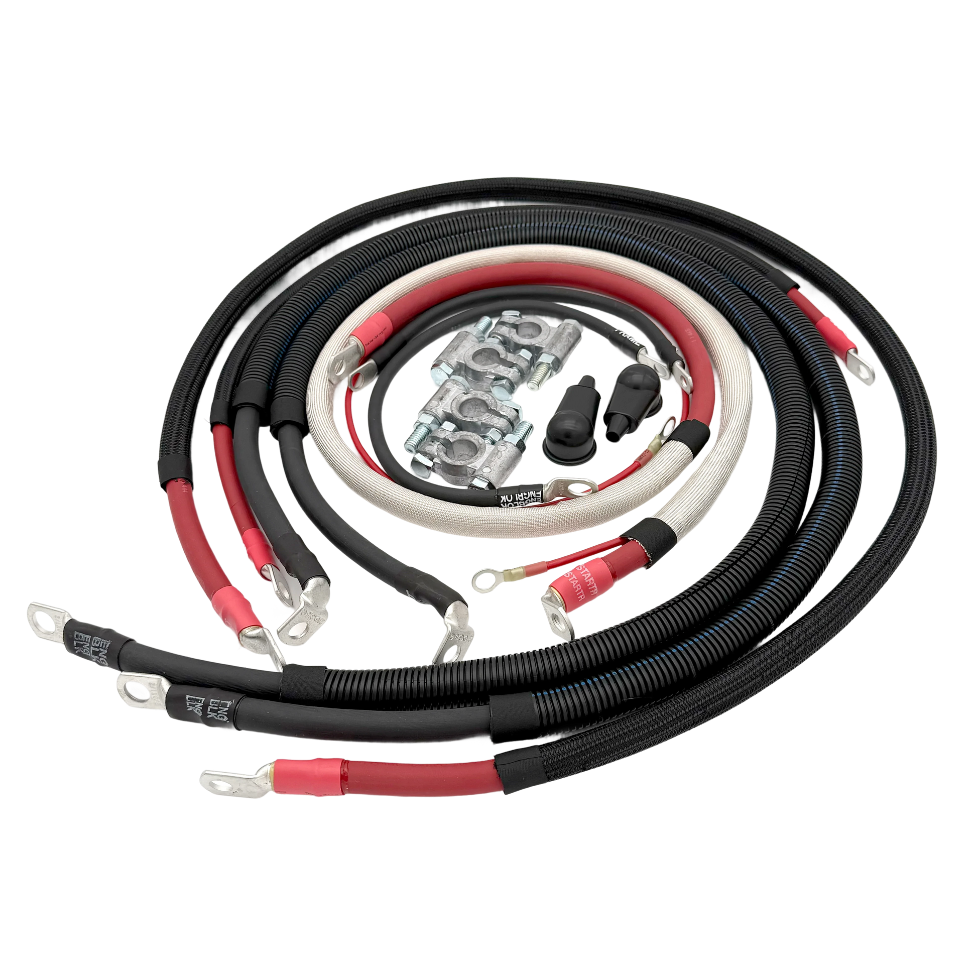 Big7Kits Battery Cable Kit - 7.3 Powerstroke (1990-1997)