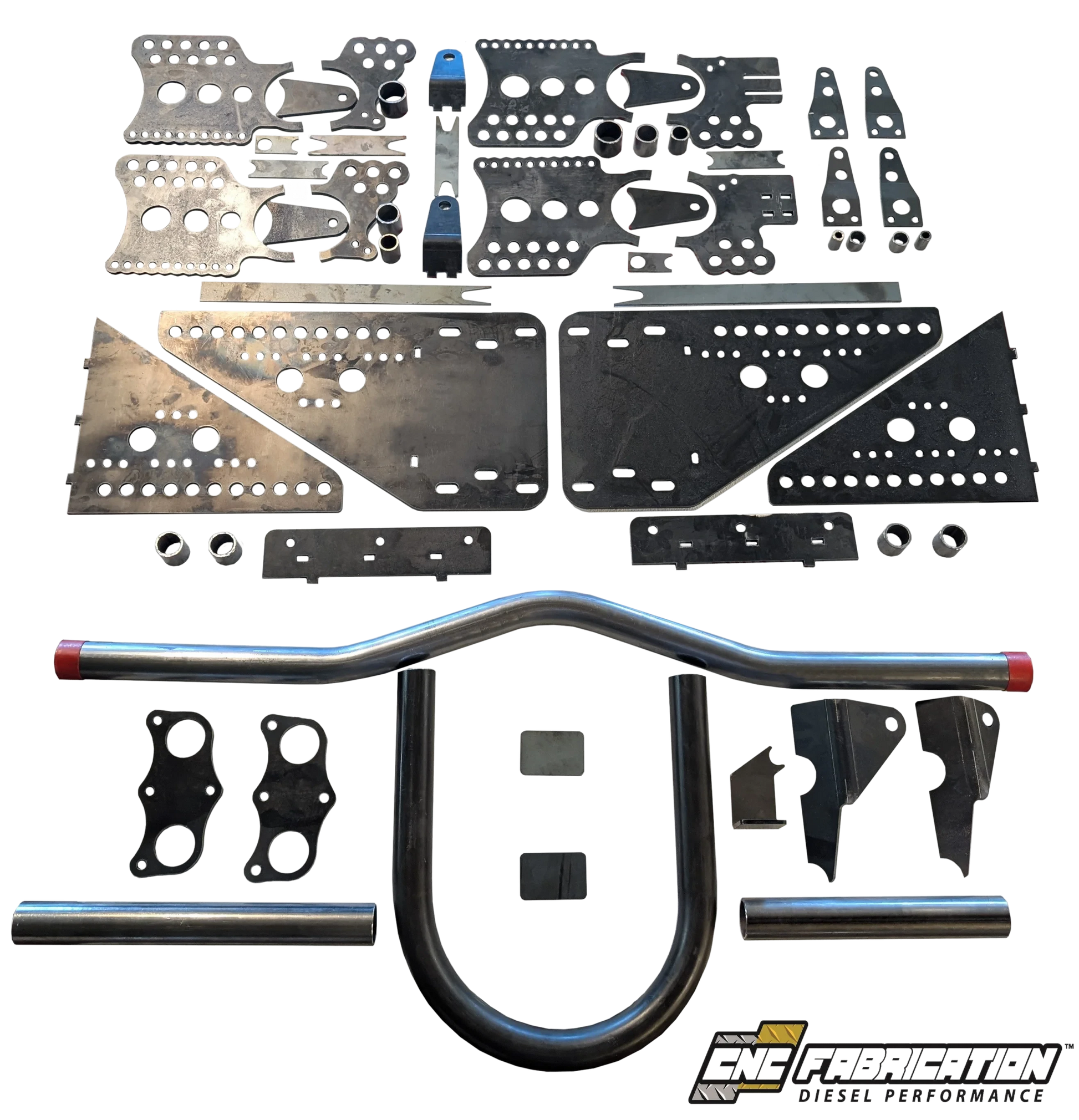 CNCFAB Rear 4 Link Suspension Kit - 7.3/6.0 Powerstroke (1999-2007)