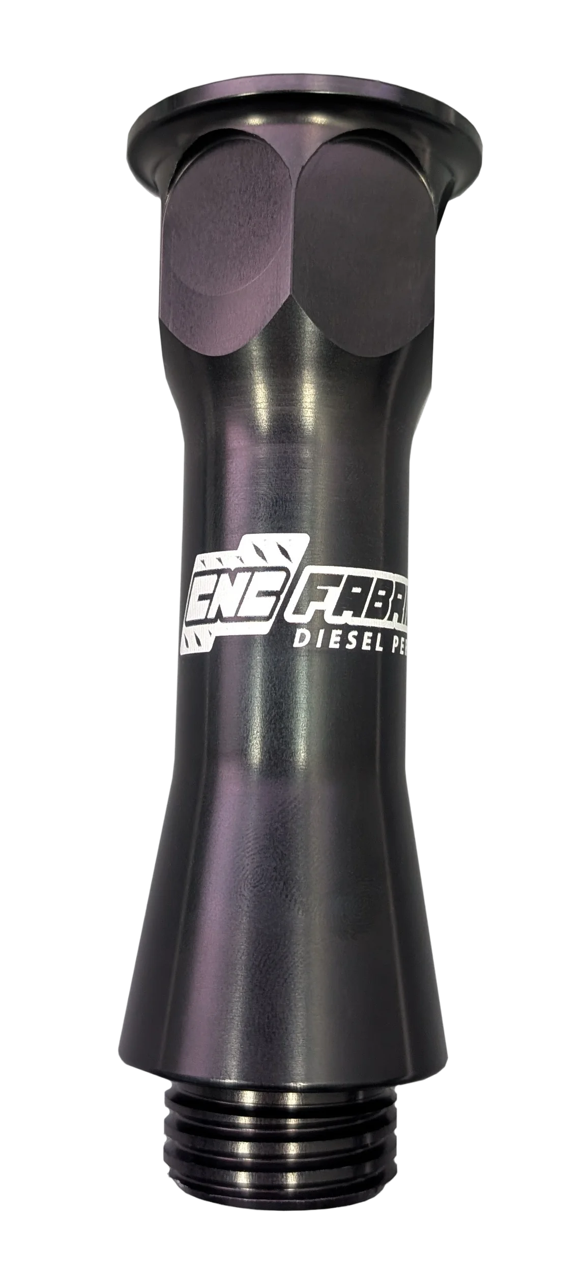 CNCFAB CNC Fab Billet Engine Oil Fill Tube - 7.3/6.0 Powerstroke - view 2