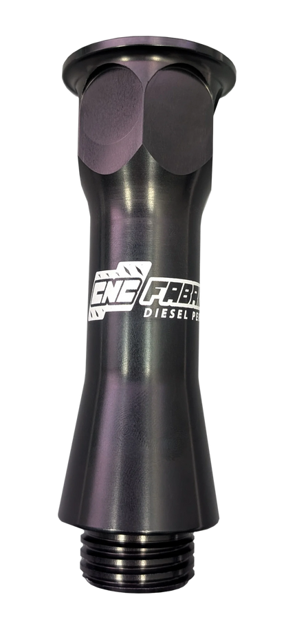 CNCFAB CNC Fab Billet Engine Oil Fill Tube - 7.3/6.0 Powerstroke - view 2