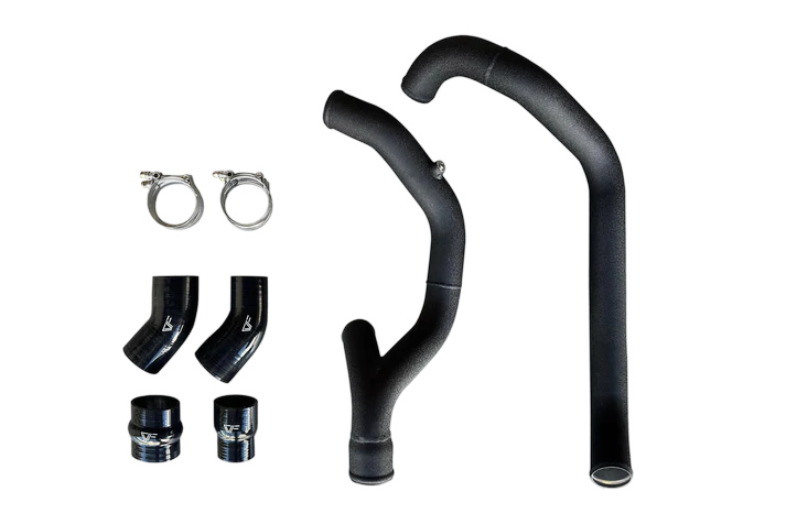 CVFab CVF Hot + Cold Aluminum Intercooler Pipe Kit - 3.0 Ecoboost - view 2