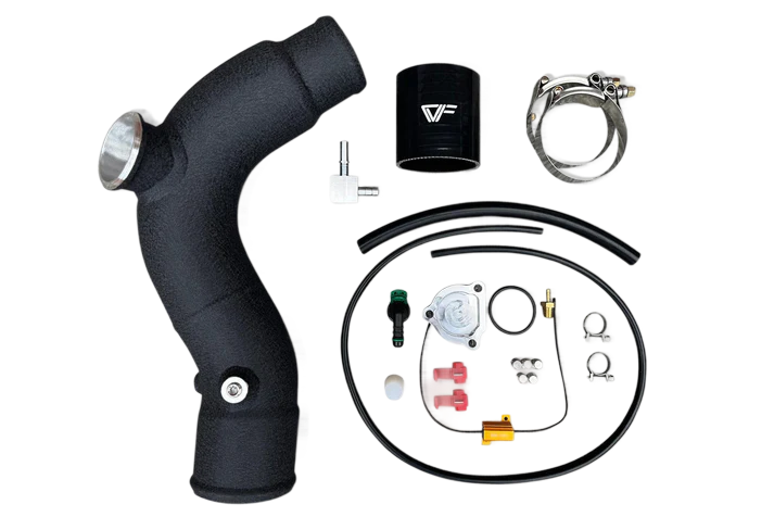 CVFab CVF Hot + Cold Aluminum Intercooler Pipe Kit - 3.0 Ecoboost
