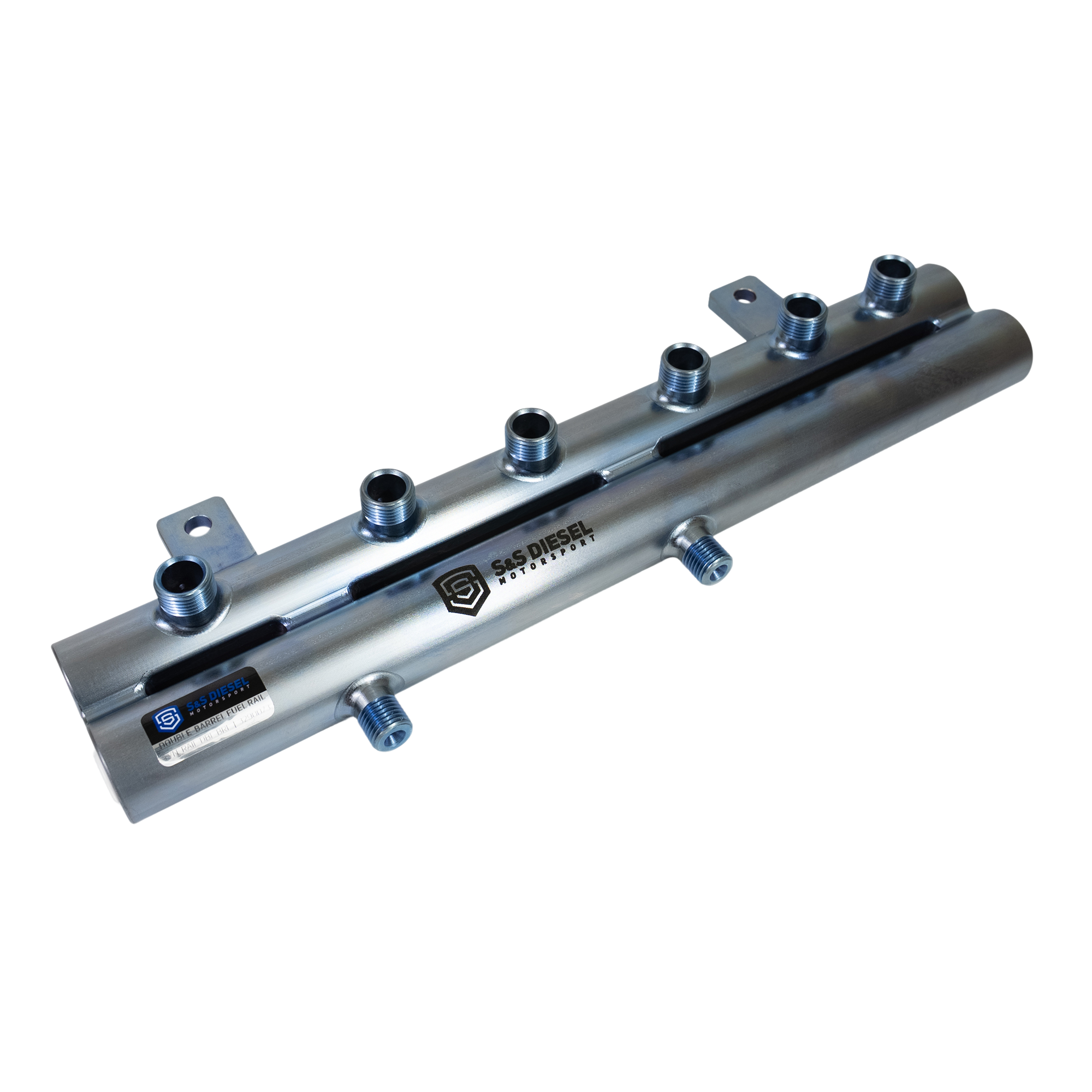S&S Diesel Double Barrel Fuel Rail - 6.7 Cummins