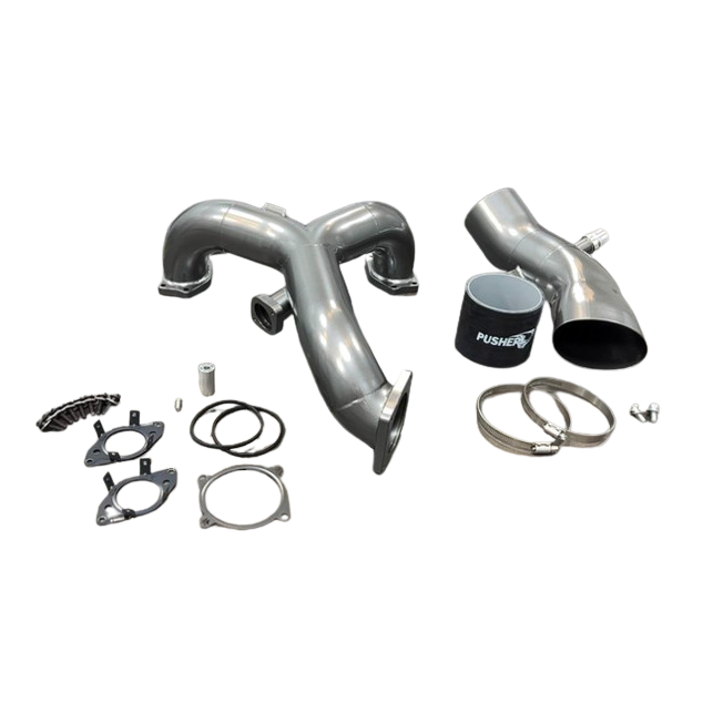 Pusher Powerflow Intake Manifold / Turbo Inlet Package - 6.7 - view 2