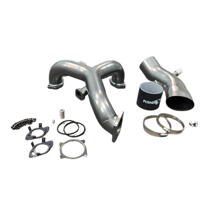 Pusher Powerflow Intake Manifold / Turbo Inlet Package - 6.7 - view 2