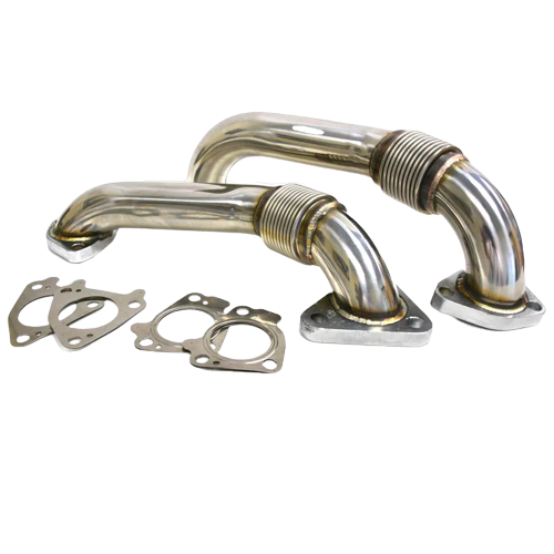 PPE Replacement Up-Pipes With Gaskets - 6.6L Duramax