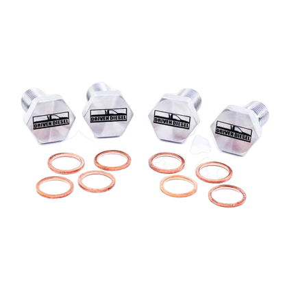 Driven Diesel High Flow Banjo Bolt Kit - 6.0 Powerstroke (2003-2007)