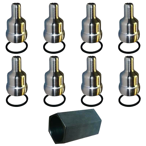XDP Bostech High Pressure Oil Rail Ball Tube (Set of 8) - 6.0