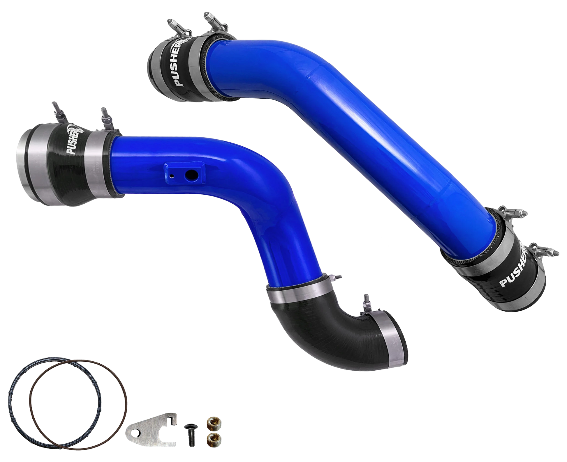 Pusher 3" Hot & Cold Side Charge Tubes - 6.7 Powerstroke (2017+) - view 6