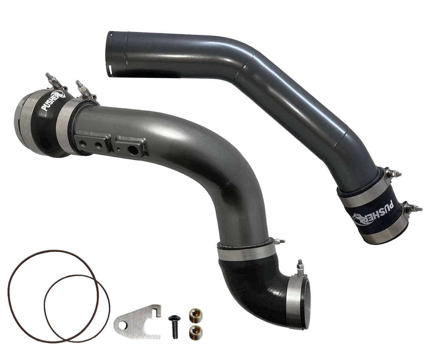 Pusher 3" Hot & Cold Side Charge Tubes - 6.7 Powerstroke (2017+) - view 5