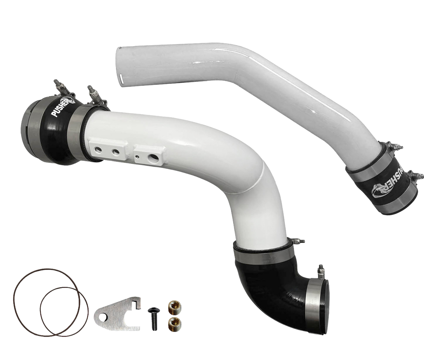 Pusher 3" Hot & Cold Side Charge Tubes - 6.7 Powerstroke (2017+) - view 4