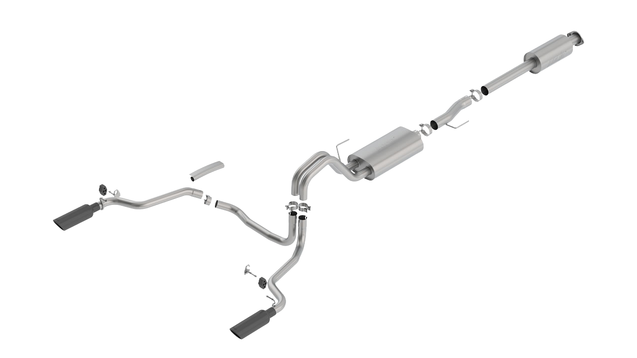 Borla Cat-Back Exhaust (Touring) - 2.7/3.5 F-150 (2015-2020) - view 2