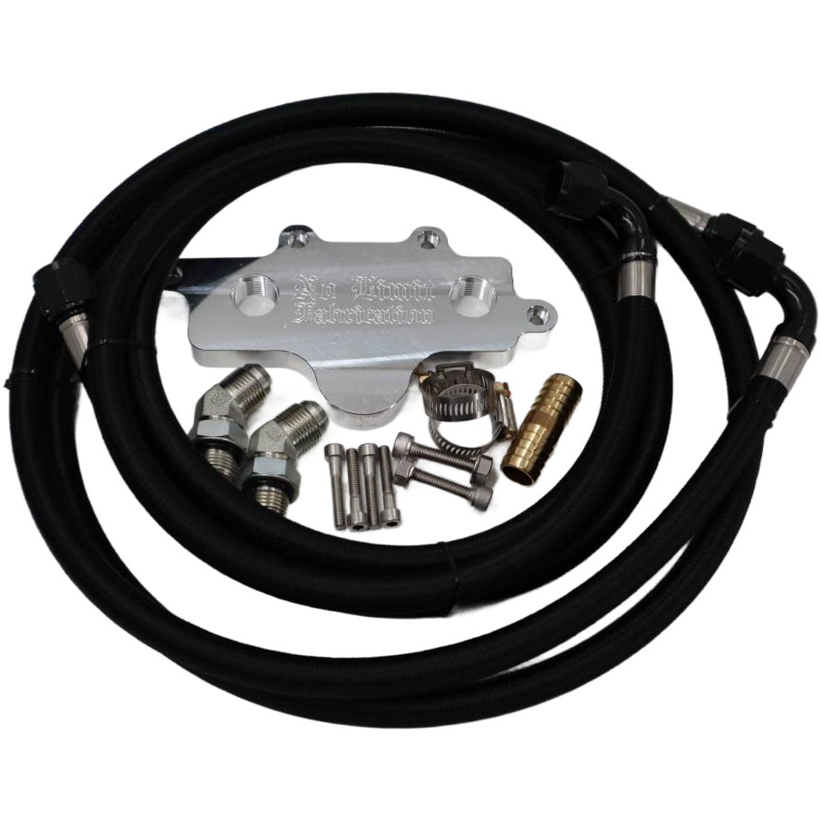 No Limit Oil Cooler Relocation Kit- 6.7 Powerstroke (2011-2016) - view 2