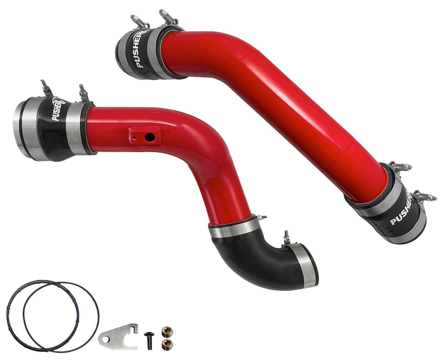 Pusher 3" Hot & Cold Side Charge Tubes - 6.7 Powerstroke (2017+) - view 7