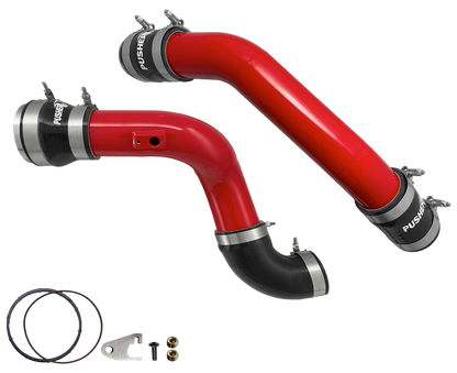 Pusher 3" Hot & Cold Side Charge Tubes - 6.7 Powerstroke (2017+) - view 7