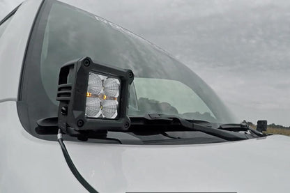 LED Light Kit | Ditch Mount | 2" Black Spot Pair | Toyota 4Runner (10-24)