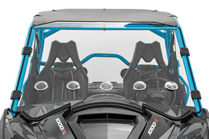 Vented Full Windshield | Scratch Resistant | Can-Am Maverick Max 1000R X 