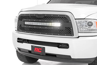 Mesh Grille | 30" Dual Row LED | Black | Ram 2500/3500 2WD/4WD (2013-2018)
