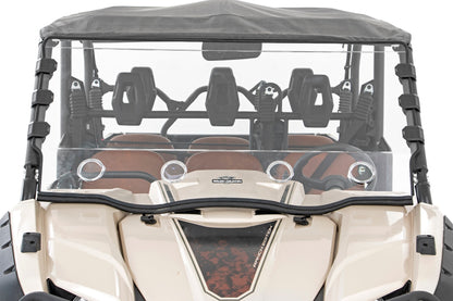Vented Full Windshield | Scratch Resistant | Yamaha Viking 700 