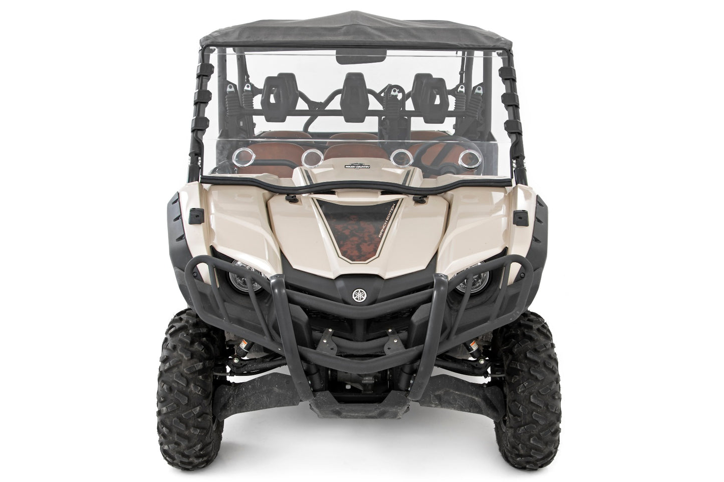 Vented Full Windshield | Scratch Resistant | Yamaha Viking 700 