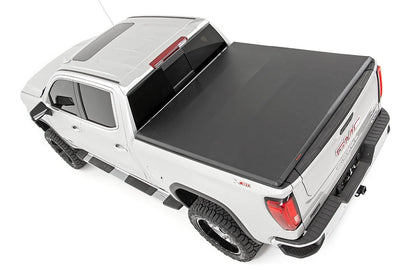 Soft Tri-Fold Bed Cover | 6'7" Bed | Chevy/GMC Sierra 1500 (19-26)/Silverado 1500 (19-26) 