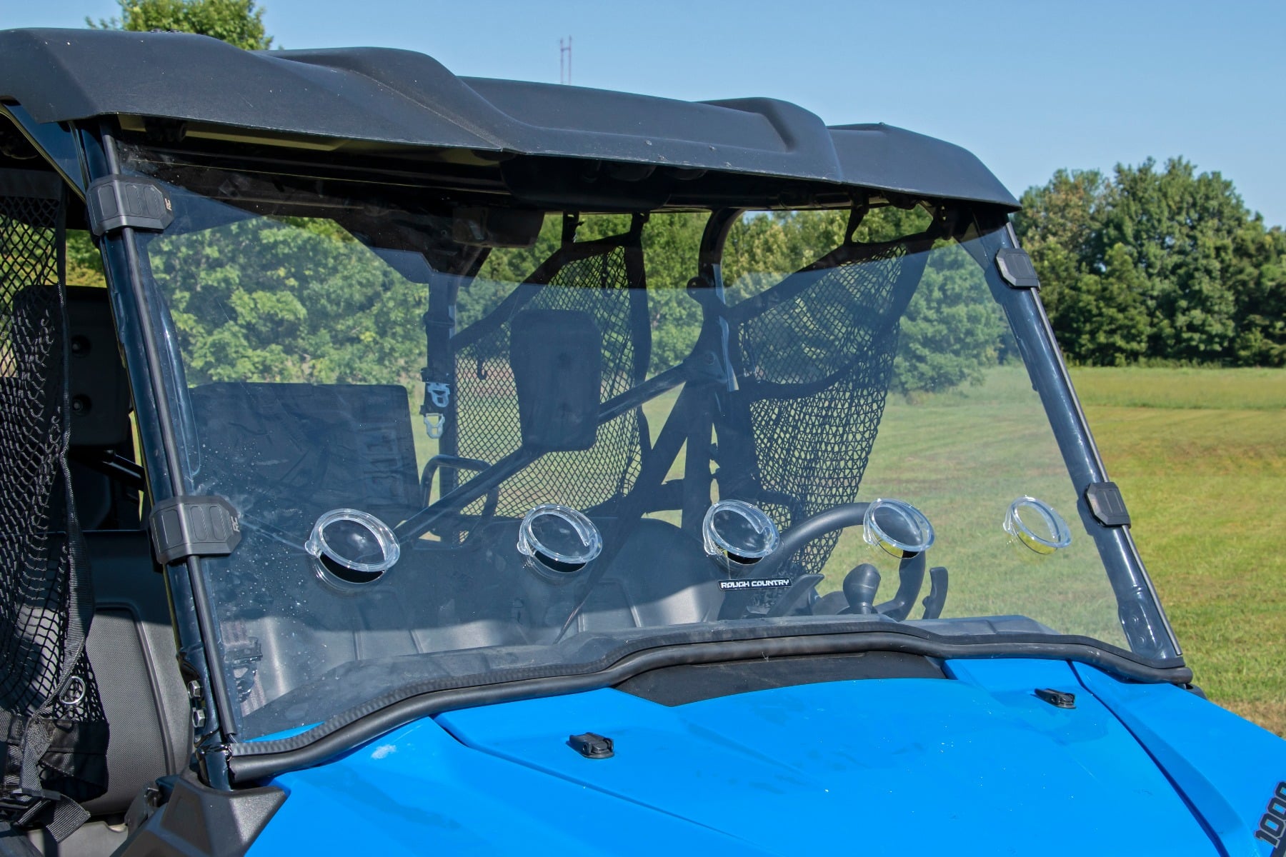 Vented Full Windshield | Scratch Resistant | Honda Pioneer 1000 