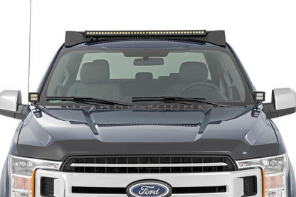 LED Light Pair | Ditch Mount | 2" Black DRL | Ford F-150 (15-26)/F-150 Lightning (22-26)