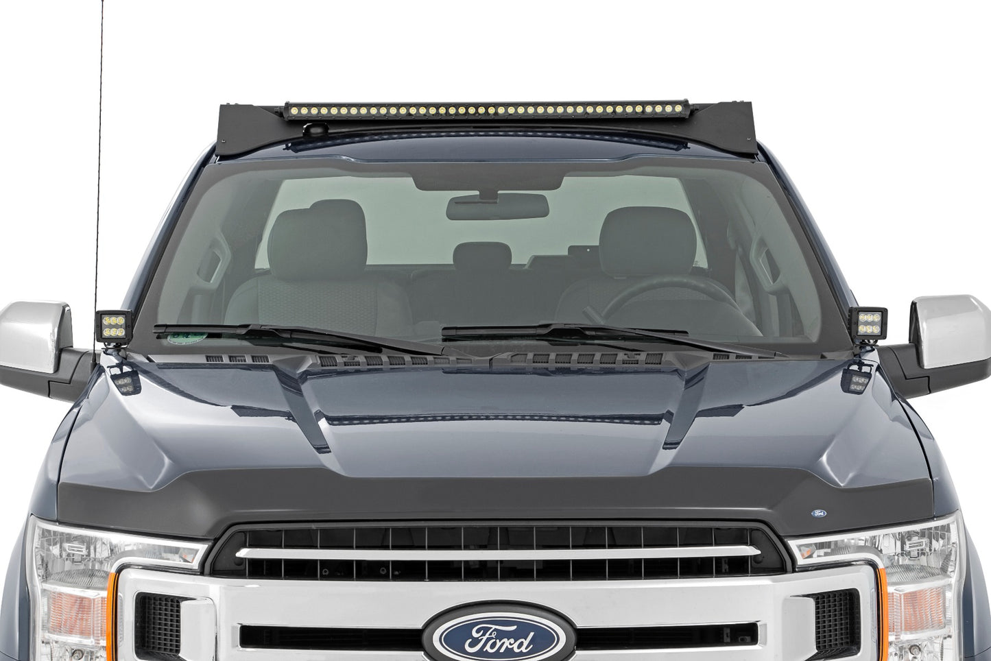 LED Light Kit | Ditch | 2" Black Pair | Amber DRL | Ford F-150 (15-26)/F-150 Lightning (22-26)