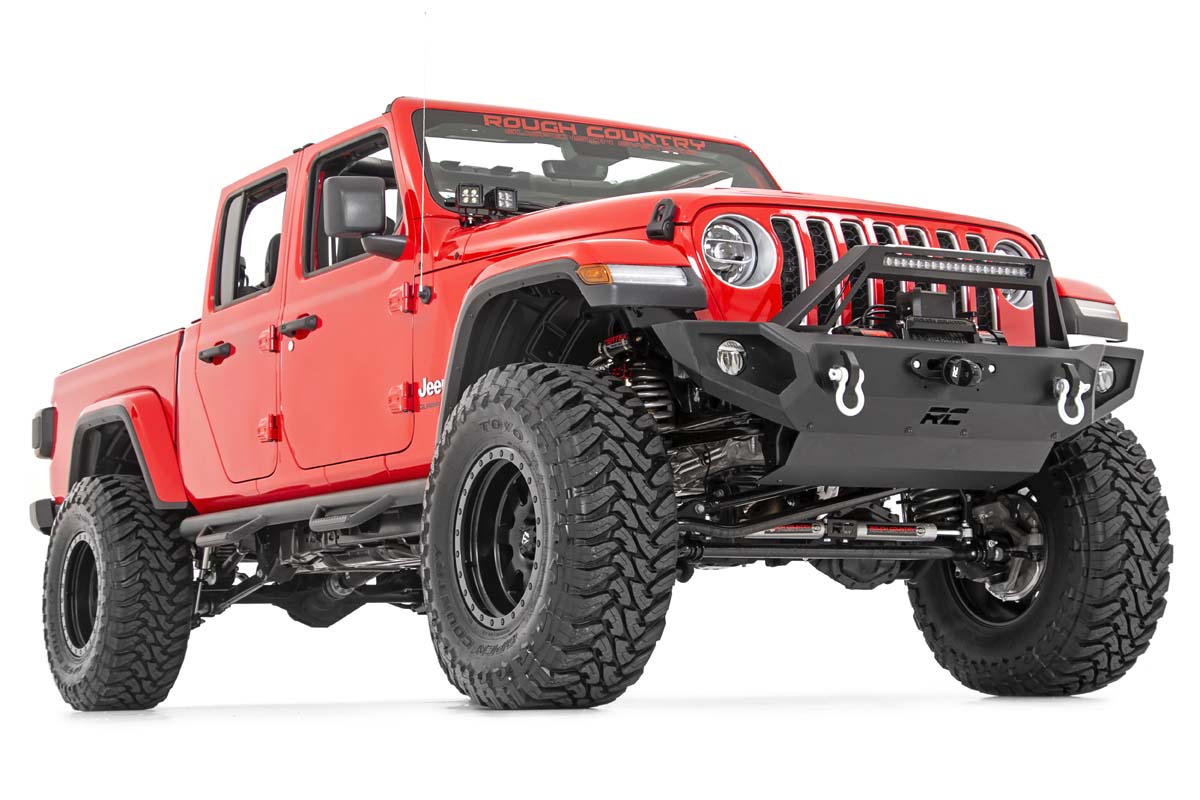 Quad LED Light Kit | Cowl Mount | 2" Black Pairs | Spot | Jeep Gladiator JT/Wrangler JL (18-26)