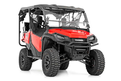 LED Light Kit | Bumper Mount | 10" Black Slimline | Honda Pioneer 1000 