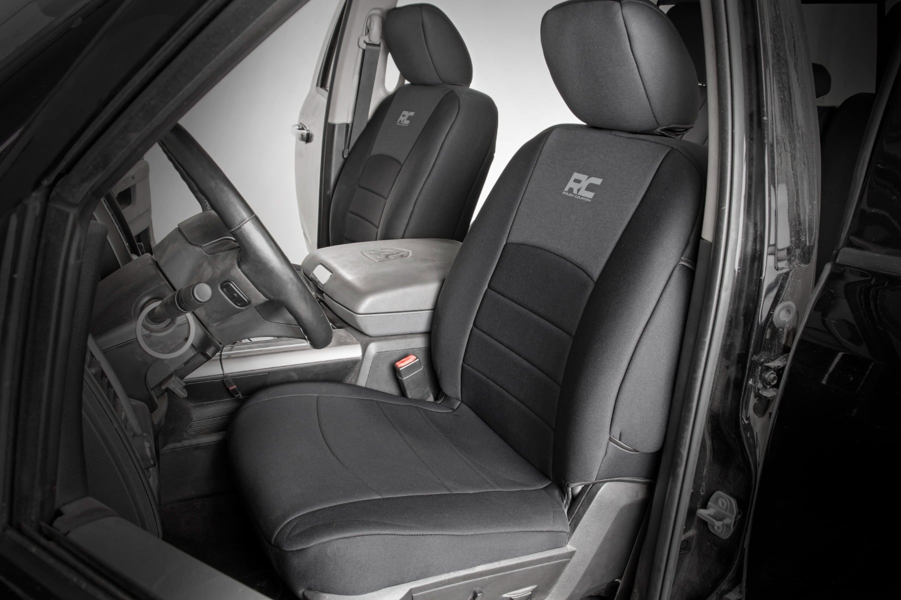 Seat Covers | FR Bucket RR Full bench | Ram 1500 (09-18)/2500 (11-18)/3500 (11-18) 