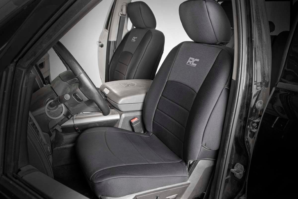 Seat Covers | FR Bucket RR w/Arm Rest | Ram 1500 (09-18)/2500 (11-18)/3500 (11-18) 