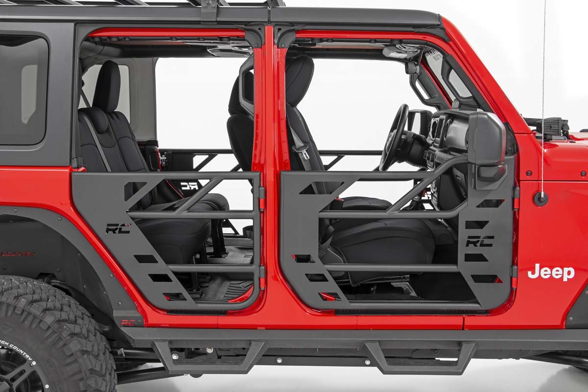 Tubular Doors | Front and Rear | Jeep Gladiator JT/Wrangler JL 4WD (18-26)