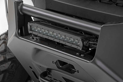 LED Light Kit | Bumper Mount | 12" Black Single Row | Polaris Ranger XP 1000 