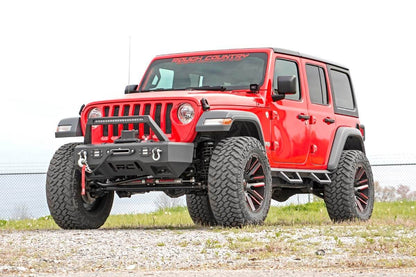 Contoured Drop Steps | 4 Door | Jeep Wrangler JL (21-25)/Wrangler Unlimited (18-26) 