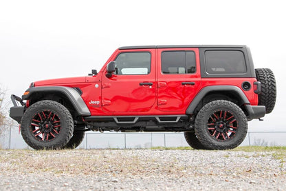 Contoured Drop Steps | 4 Door | Jeep Wrangler JL (21-25)/Wrangler Unlimited (18-26) 
