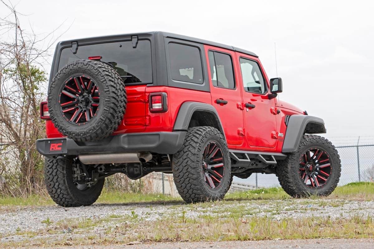 Contoured Drop Steps | 4 Door | Jeep Wrangler JL (21-25)/Wrangler Unlimited (18-26) 