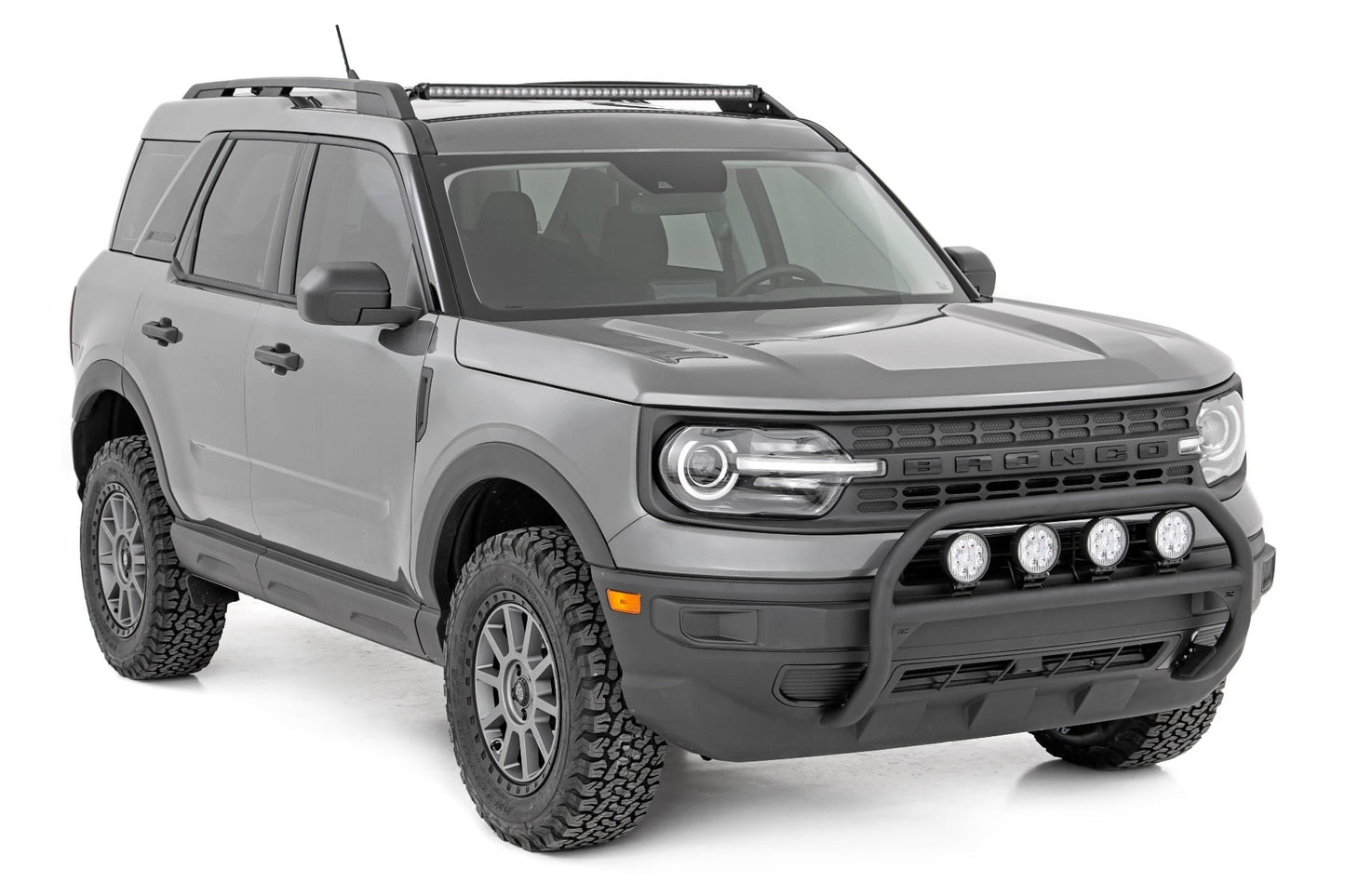 LED Light Kit | Roof Rack Mount | 40" Black Single Row | Ford Bronco Sport (21-26)