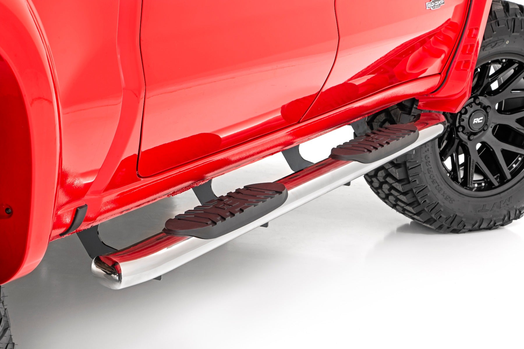 Oval Nerf Steps | Stainless | Crew Cab | Chevy/GMC 1500/2500HD/3500HD (19-26)