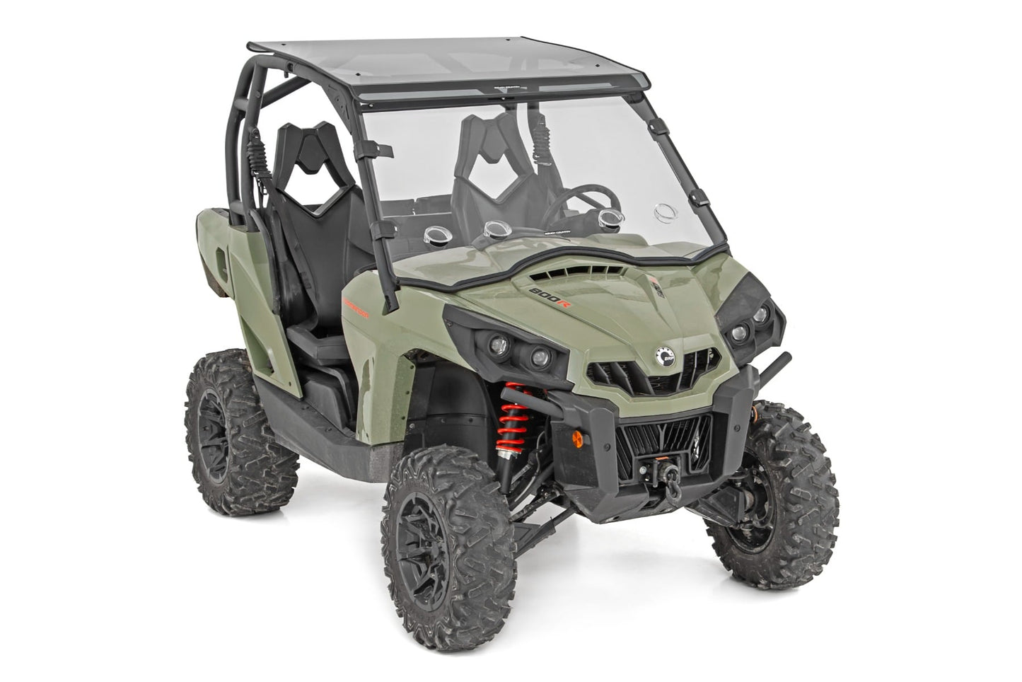 Vented Full Windshield | Scratch Resistant | Can-Am Commander Max 1000 