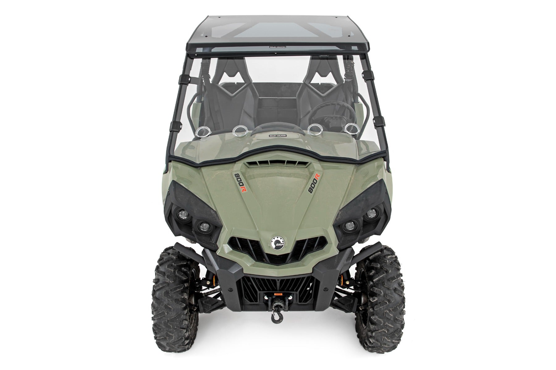 Vented Full Windshield | Scratch Resistant | Can-Am Commander Max 1000 