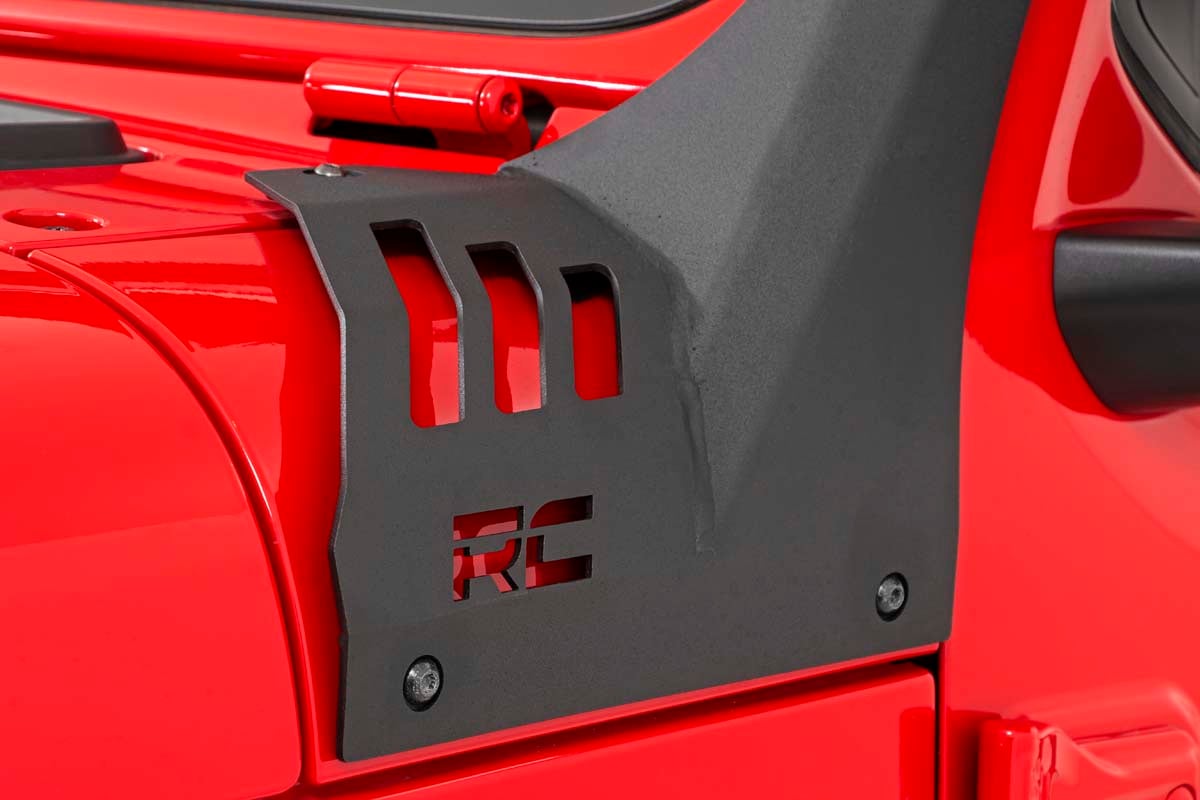 LED Light Kit | Windshield Mount | 50" BLK Dual Row | Jeep Gladiator JT/Wrangler JL (18-26)