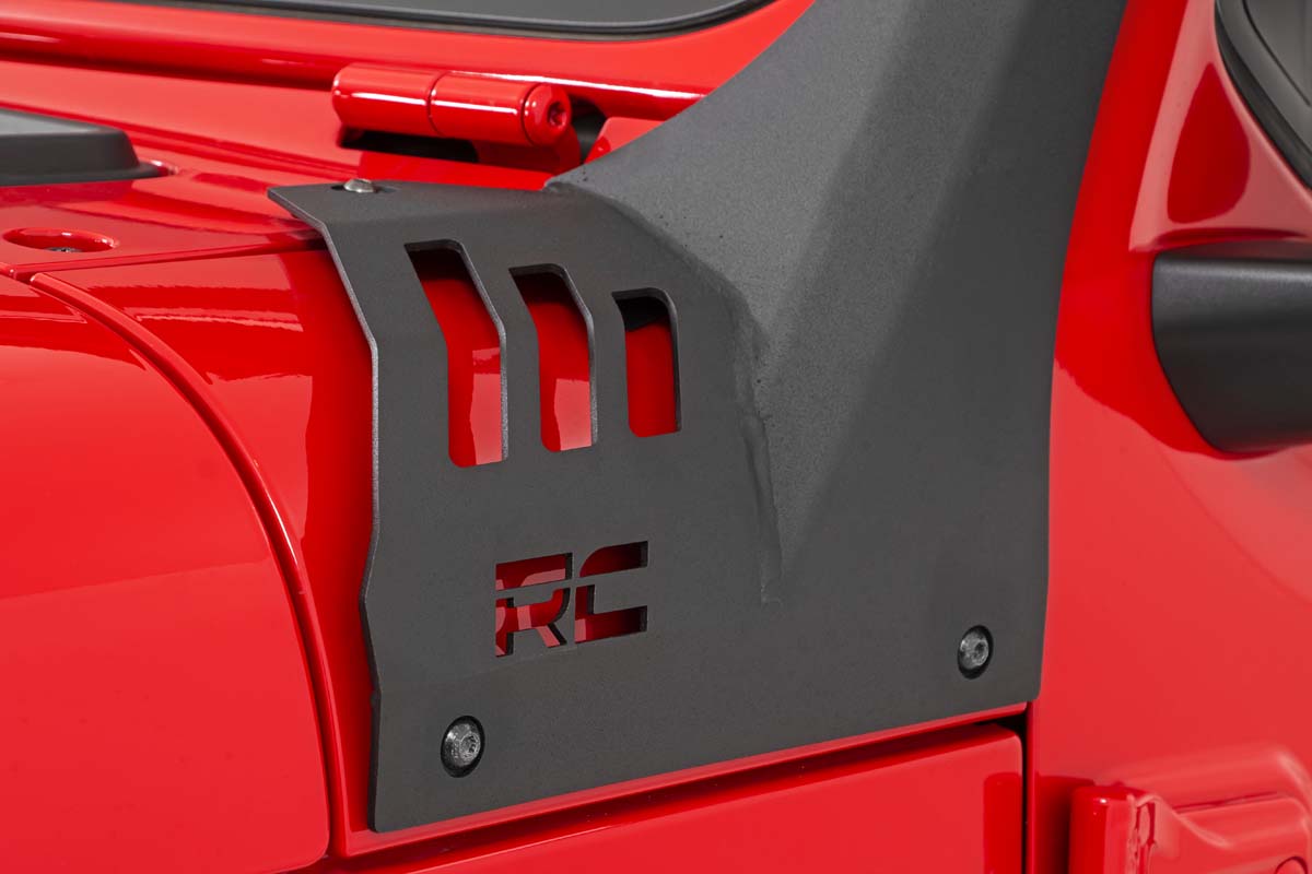 LED Light Kit | Windshield Mount | 50" BLK Single Row | Jeep Gladiator JT/Wrangler JL (18-26)