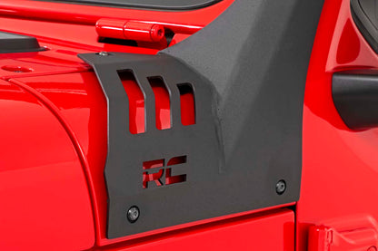 LED Light Kit | Windshield | 50" BLK Dual Row | WHT DRL | Jeep Gladiator JT/Wrangler JL (18-26)