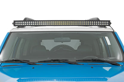 50 Inch Black Series LED Light Bar | Curved | Dual Row | Cool White DRL
