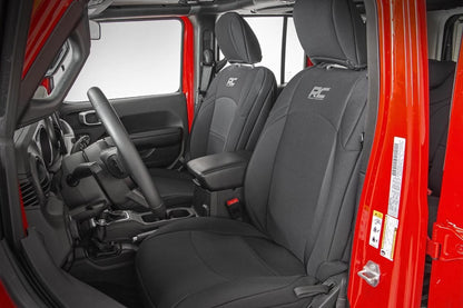 Seat Covers | Front and Rear | Jeep Wrangler JL 4WD (2018-2026)