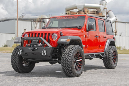LED Light Kit | Cowl Mount | 50" Black Single Row | Jeep Gladiator JT/Wrangler JL (18-26)